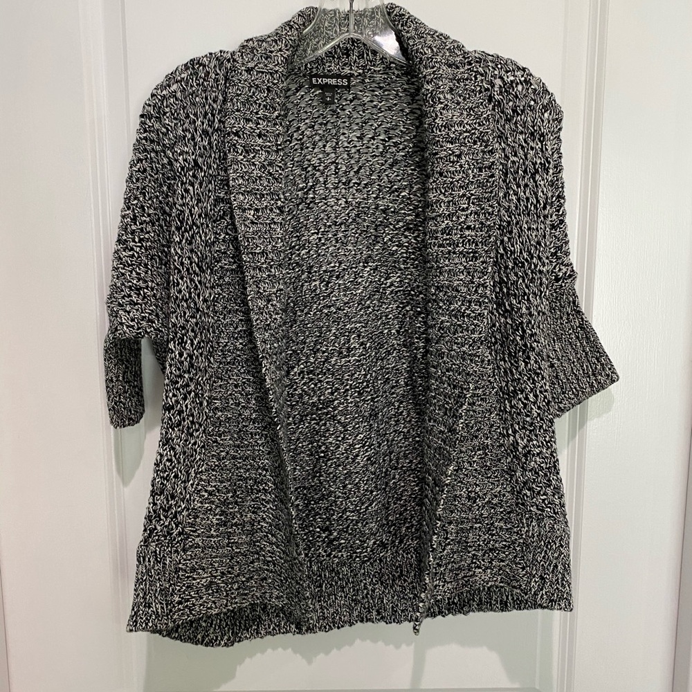 Express Open Front Cardigan, Sz S
